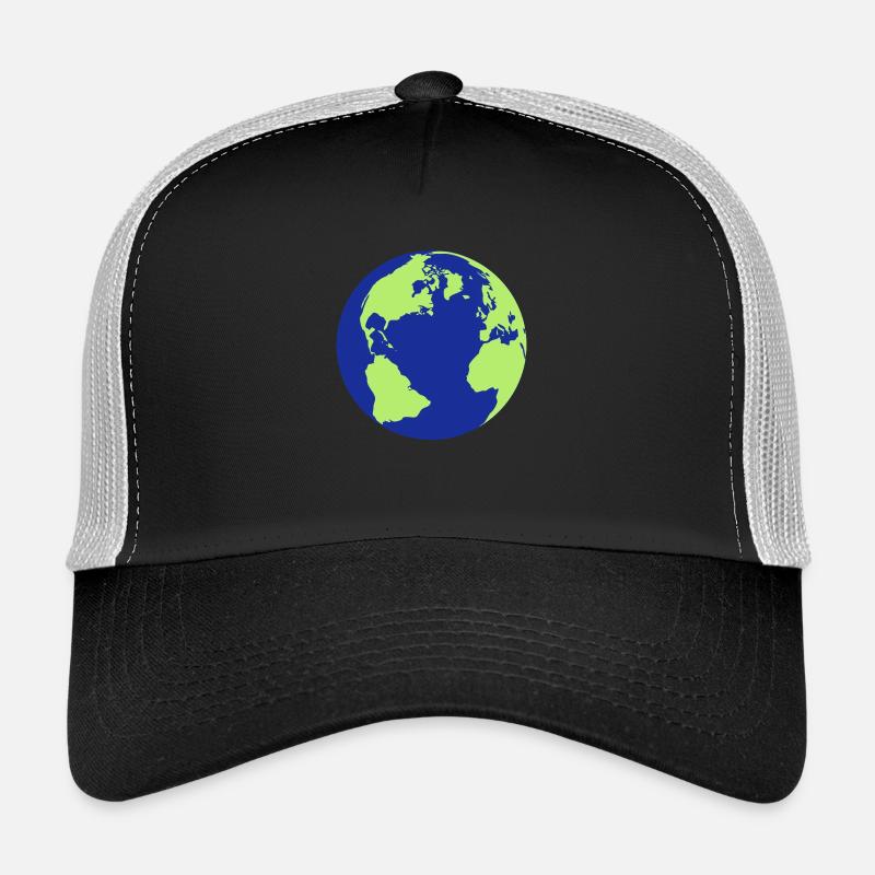 Erde Welt Planet Wasser Trucker Cap
