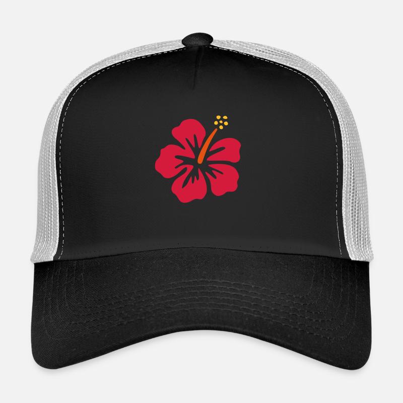 Hibiscus - Trucker Cap - black/stone grey
