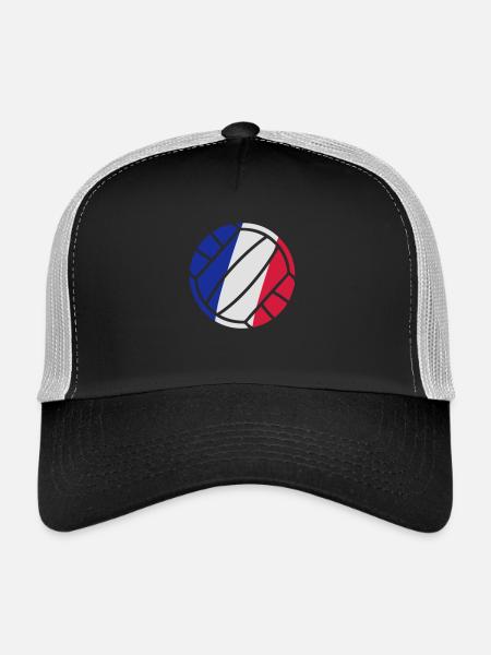 volleyball - Trucker Cap - black/stone grey - Front