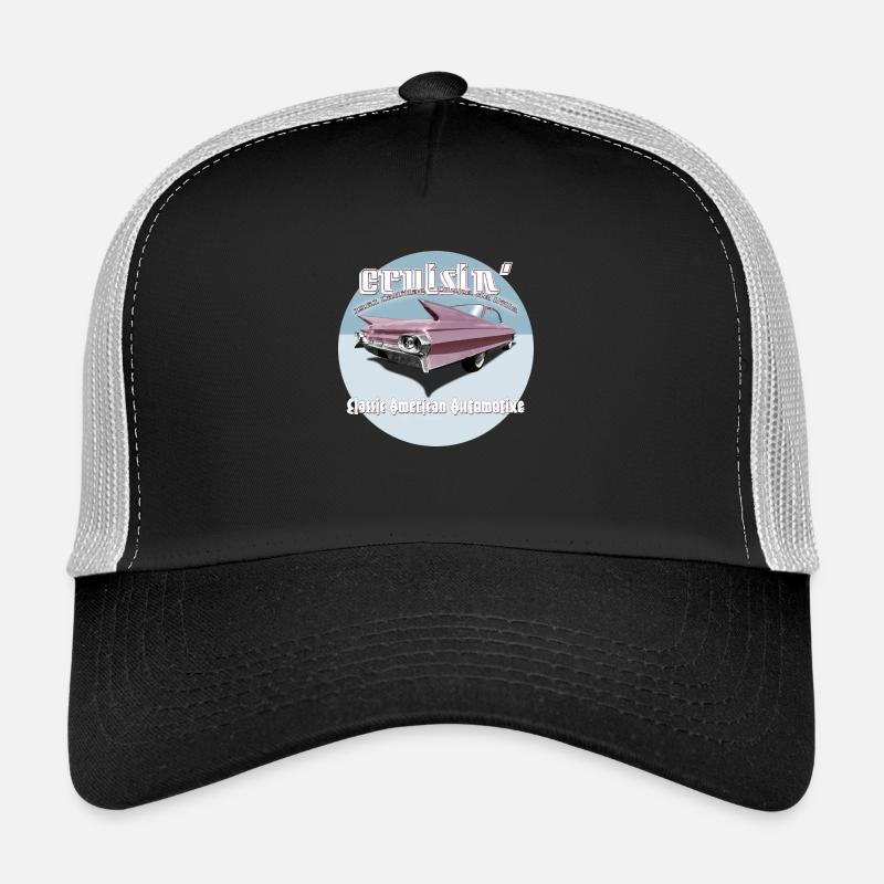 Cadillac Coupe de Ville - Trucker Cap - black/stone grey