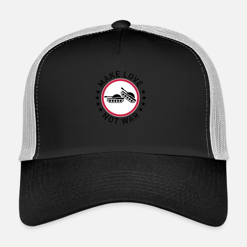 Make Love Not War (3C) Trucker Cap