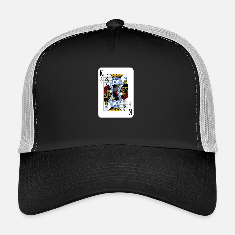 KING OF MUSIC pullover Trucker Cap