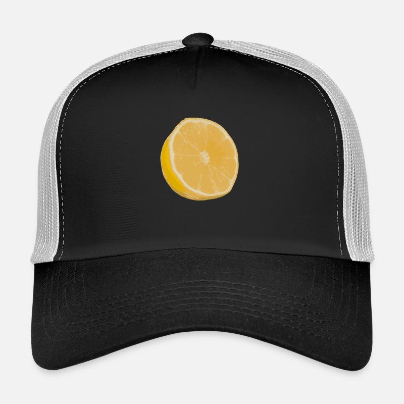 lemon - Trucker Cap - Schwarz/Steingrau