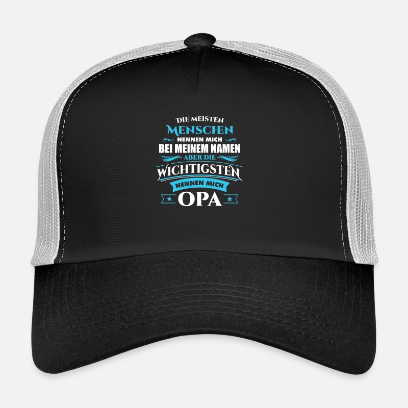Opa Großvater Opi Name Trucker Cap