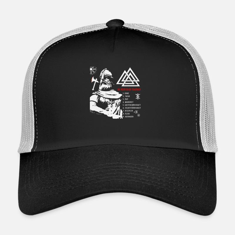Wikinger - 9 edler Tugenden Trucker Cap