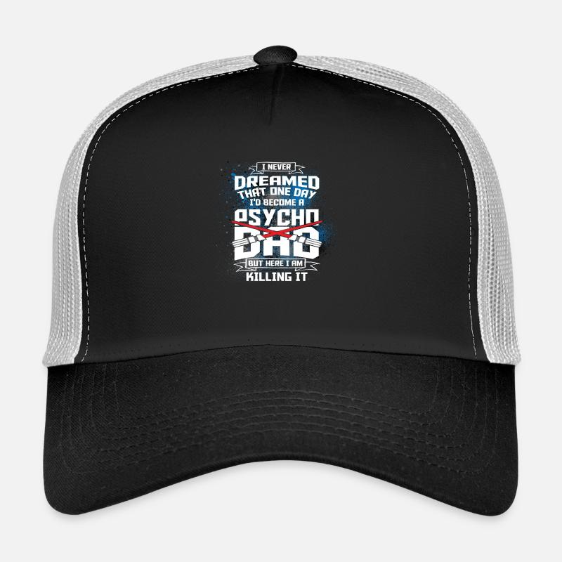 PSYCHO DARTH DAD X2X Trucker Cap