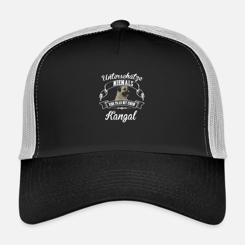 Kangal - Trucker Cap - Schwarz/Steingrau