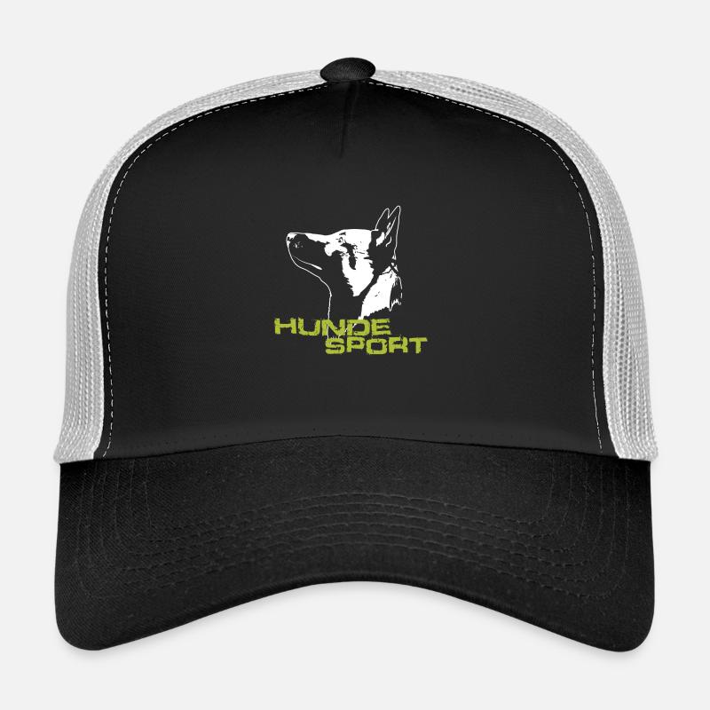 Hundesport Malinois - Trucker Cap - Schwarz/Steingrau