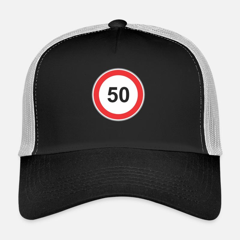 Panneau routier 50 Casquette trucker 