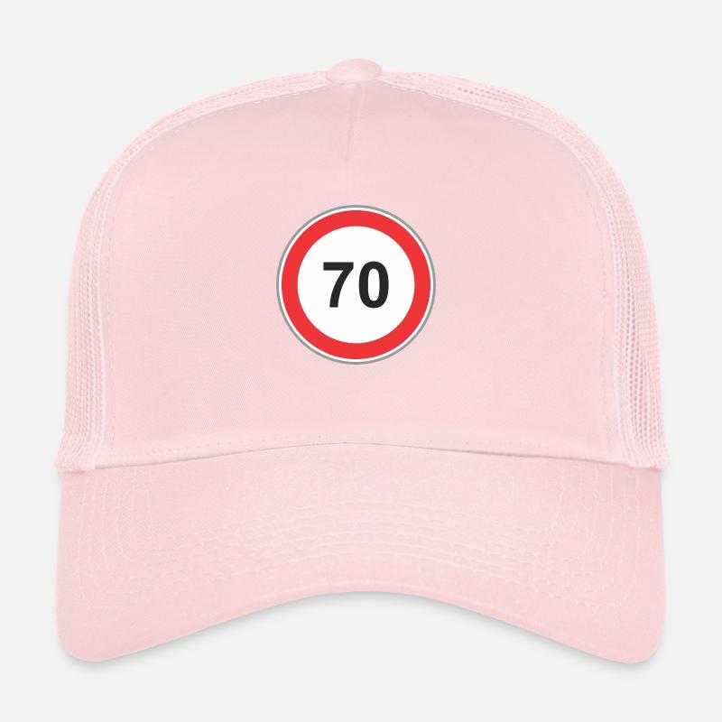 Panneau routier 70 Casquette trucker 