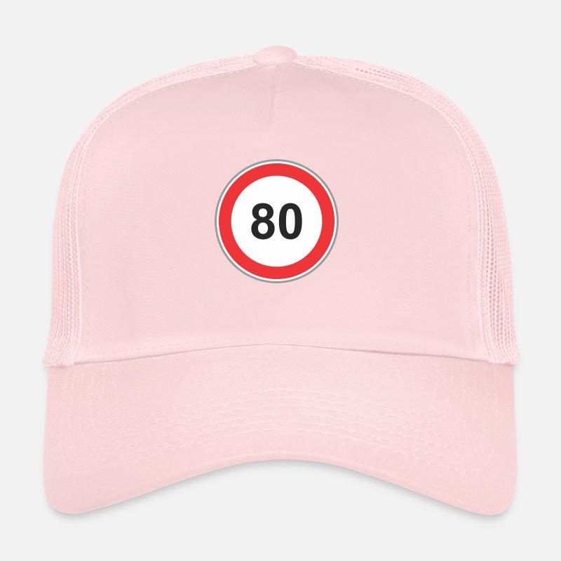 Panneau routier 80 Casquette trucker 