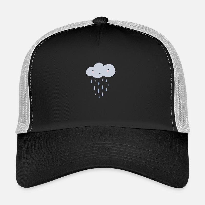 Die Regenwolke - Trucker Cap - Schwarz/Steingrau