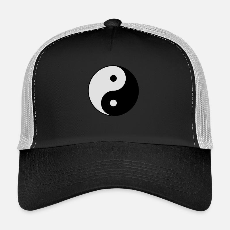 Ying Yang balance Trucker Cap
