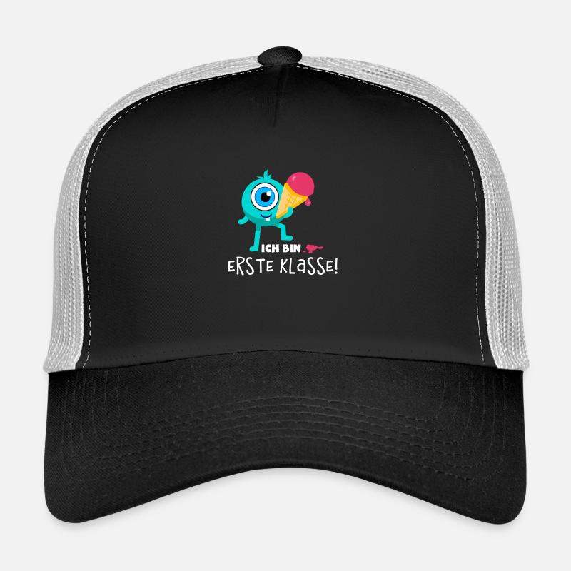 Schulstart Monster Erdbeer Trucker Cap