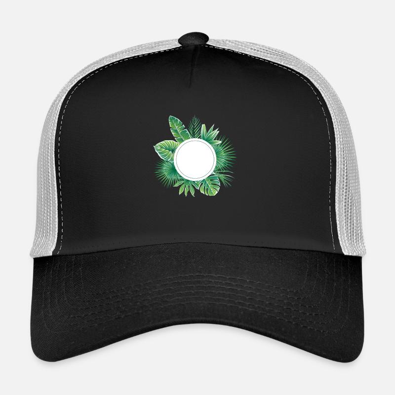 design tropical Casquette trucker 