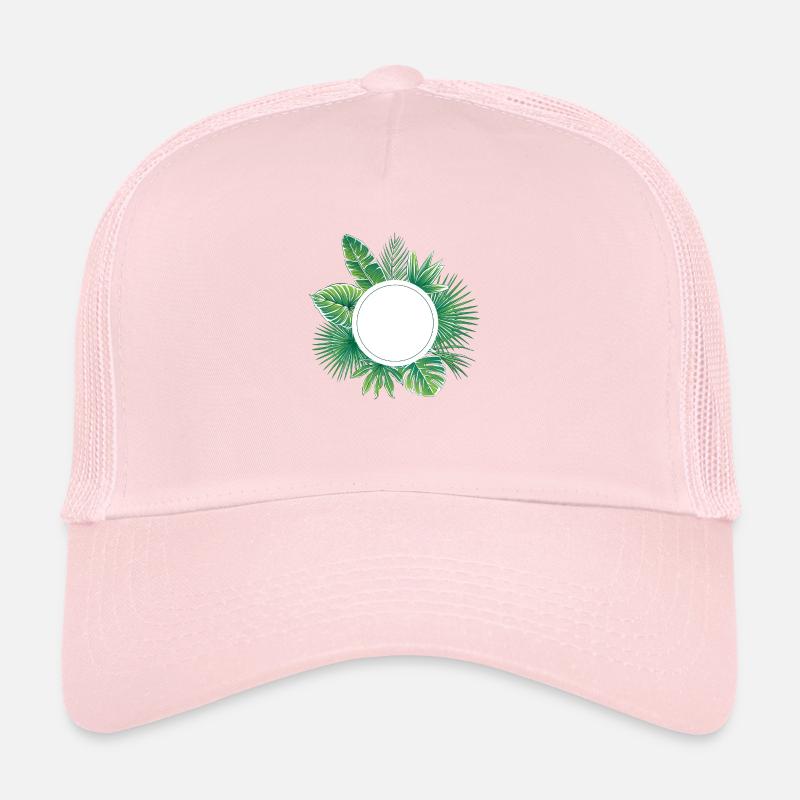 tropical design Trucker Cap