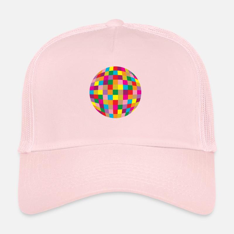 Boule disco Casquette trucker 