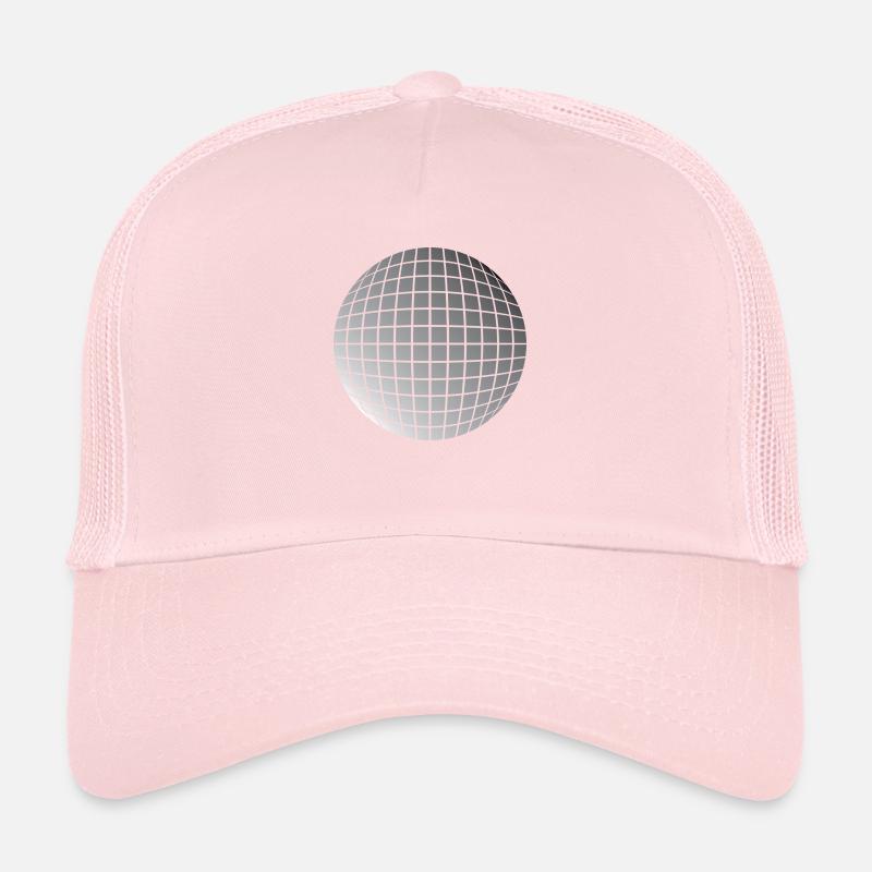 Boule disco Casquette trucker 