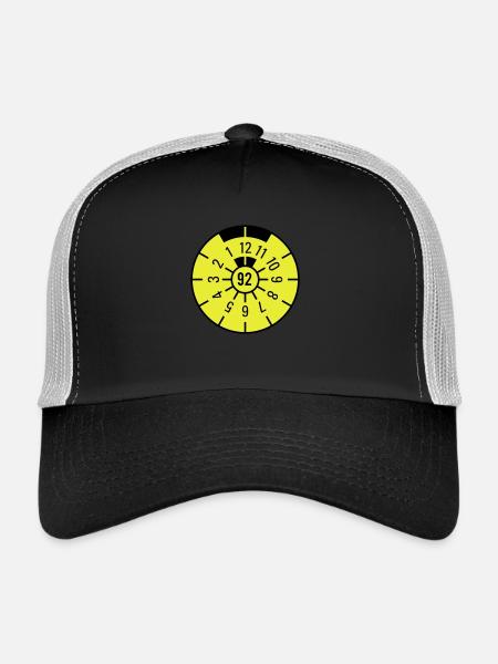 TÜV 1992 - Trucker Cap - black/stone grey - Front