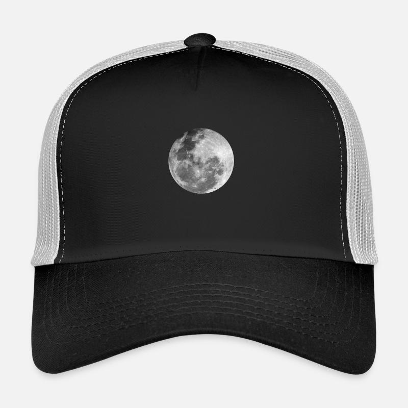 moon - Trucker Cap - Schwarz/Steingrau