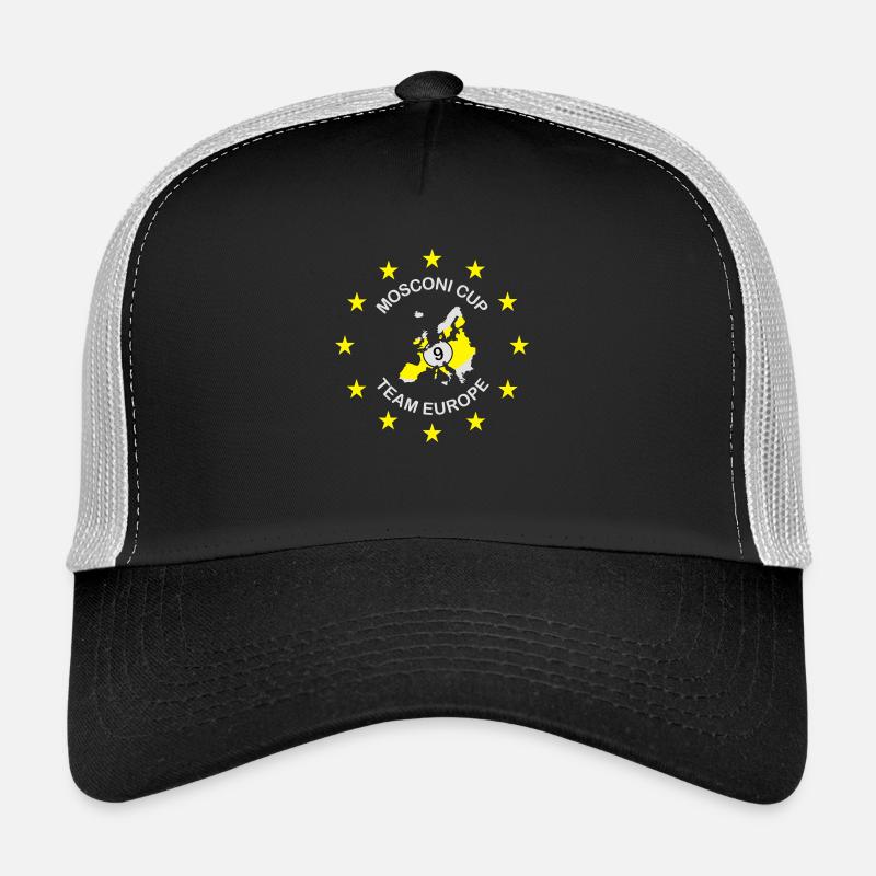 Mosconi-Cup - Trucker Cap - Schwarz/Steingrau