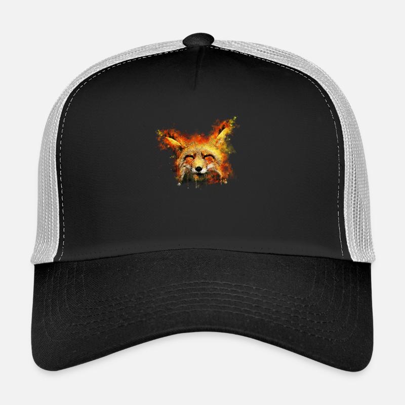 gxp fox fox week-end splatter aquarelle Casquette trucker 