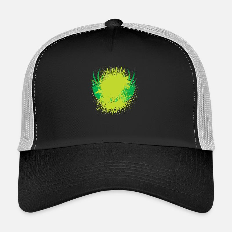 Vector background de Trucker Cap