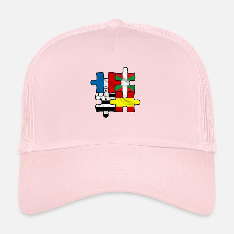 Puzzle Euskadi breizh Trucker Cap