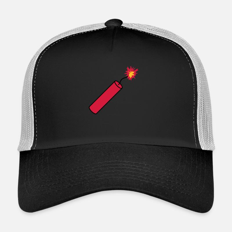tige tnt dynamite explosion explosion explosion Casquette trucker 