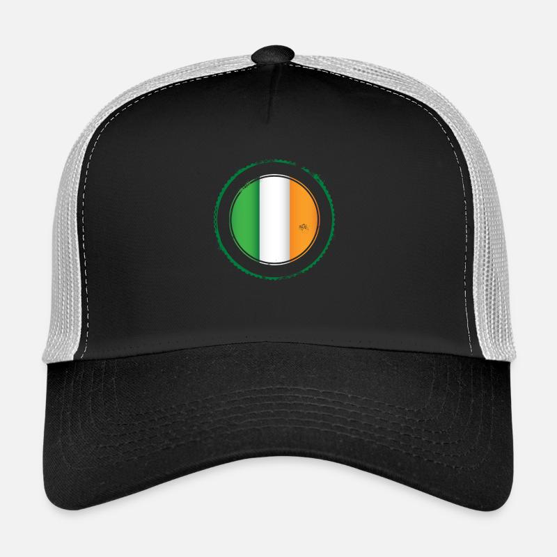 Drapeau irlandais en Casquette trucker 