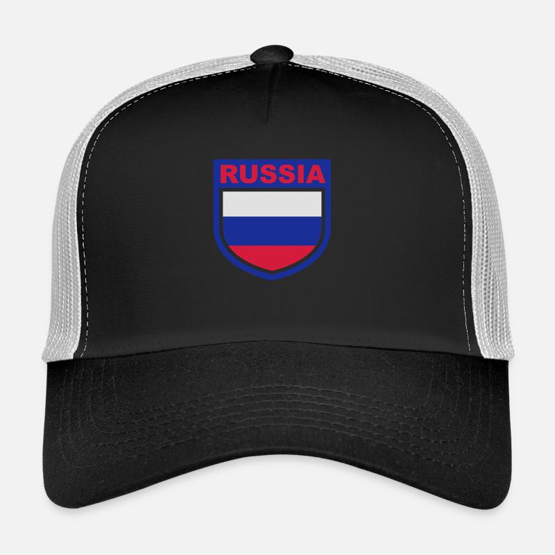 russia_emblem Casquette trucker 
