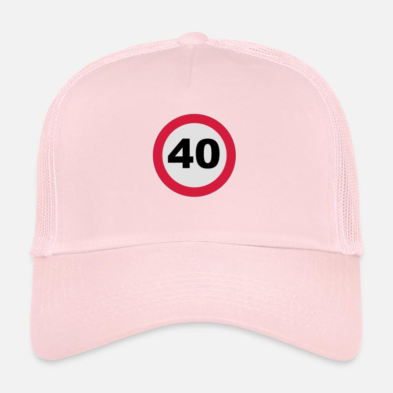 40. Geburtstag 40 Runder Geburtstag 3c Trucker Cap