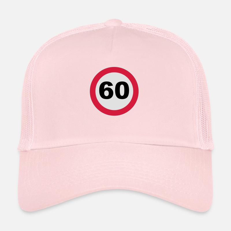 60. Geburtstag 60 Runder Geburtstag rund 3c Trucker Cap