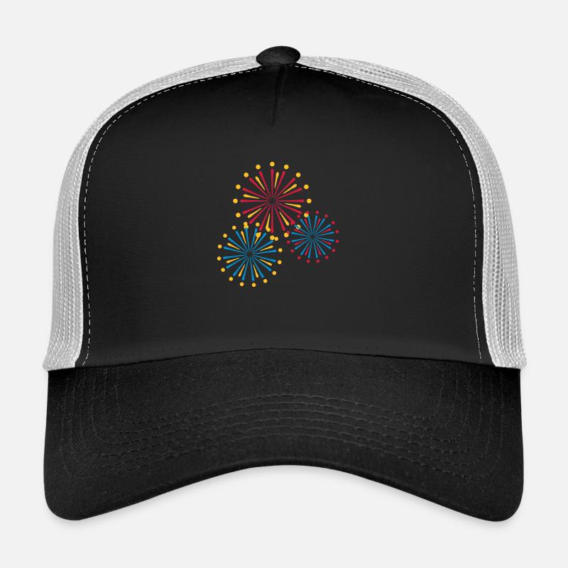 Firework - Trucker Cap - black/stone grey