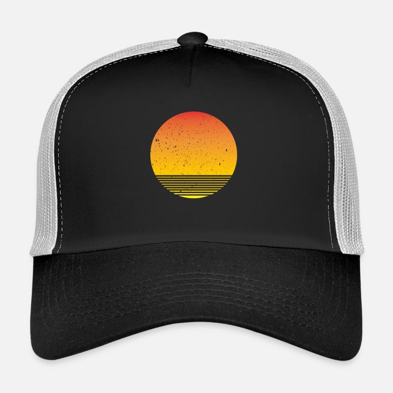 Sunshine - Trucker Cap - black/stone grey