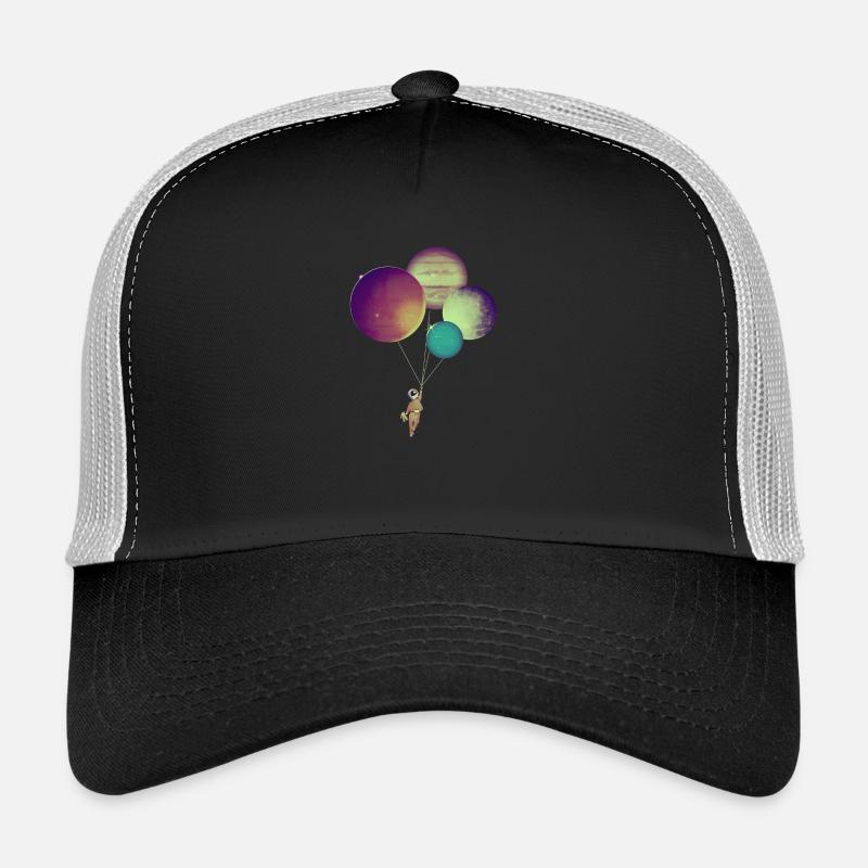 i become an astronaut - Trucker Cap - Schwarz/Steingrau