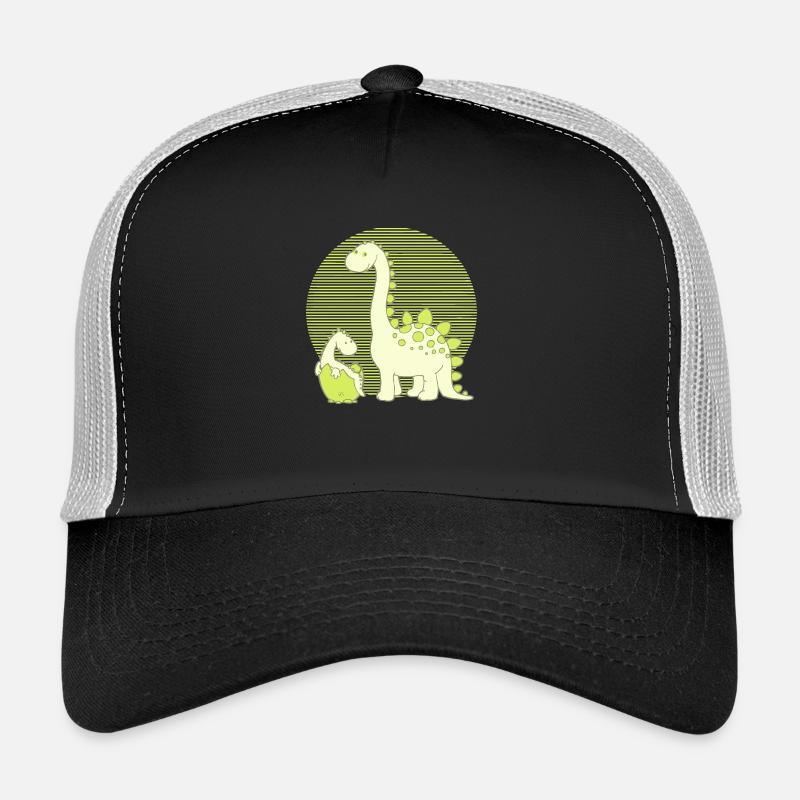 Dinosaur Mom with Hatching Egg Trucker Cap