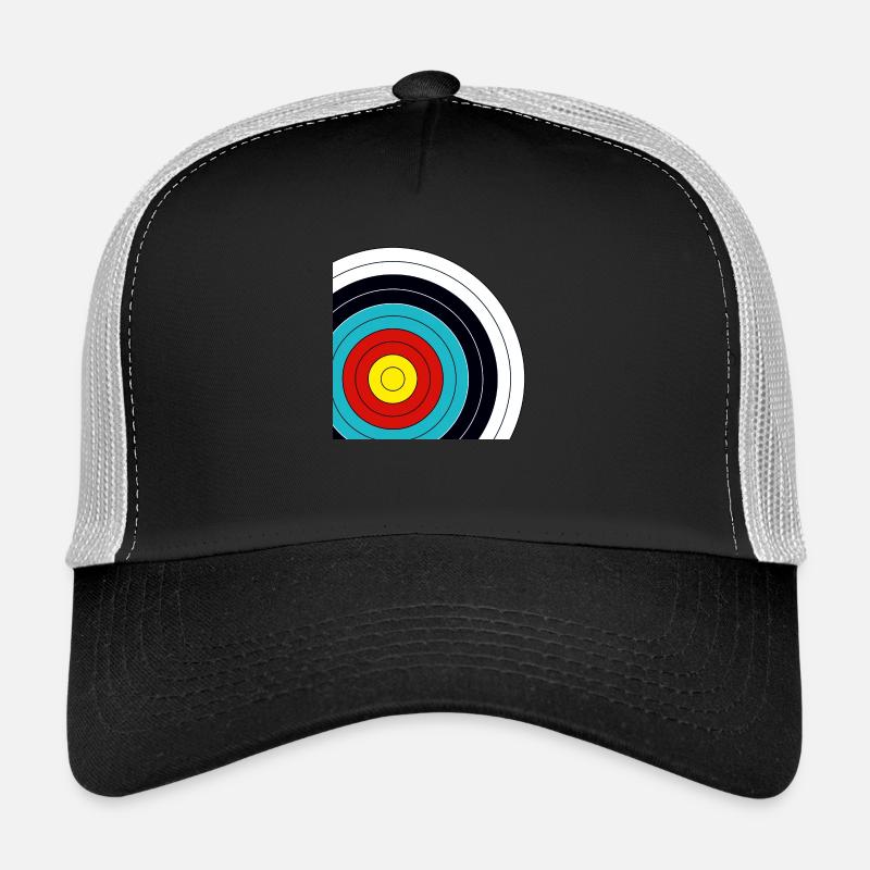 Target archery cutting Trucker Cap
