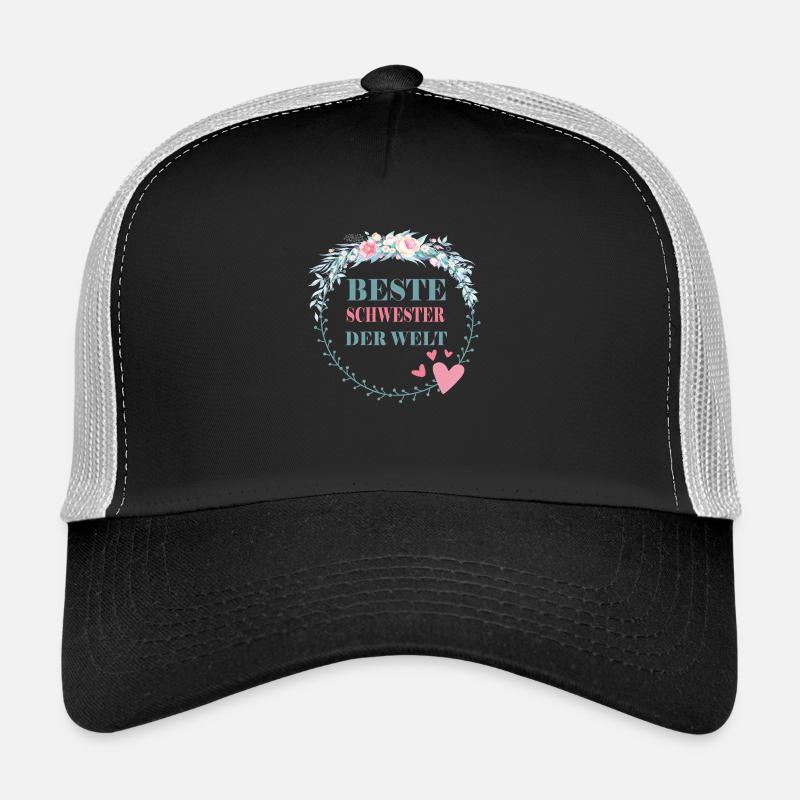 Beste Schwester der Welt Geschenkidee Trucker Cap