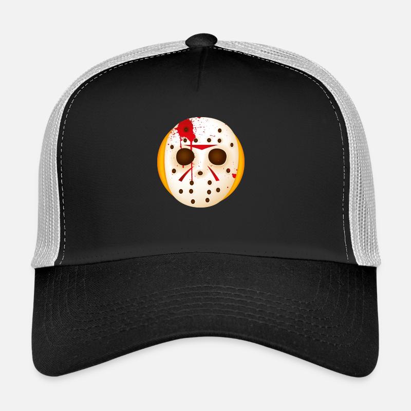 Smiley Chain Saw Mask Trucker Cap