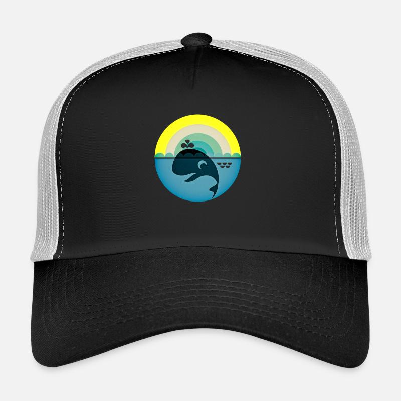 Whale Trucker Cap