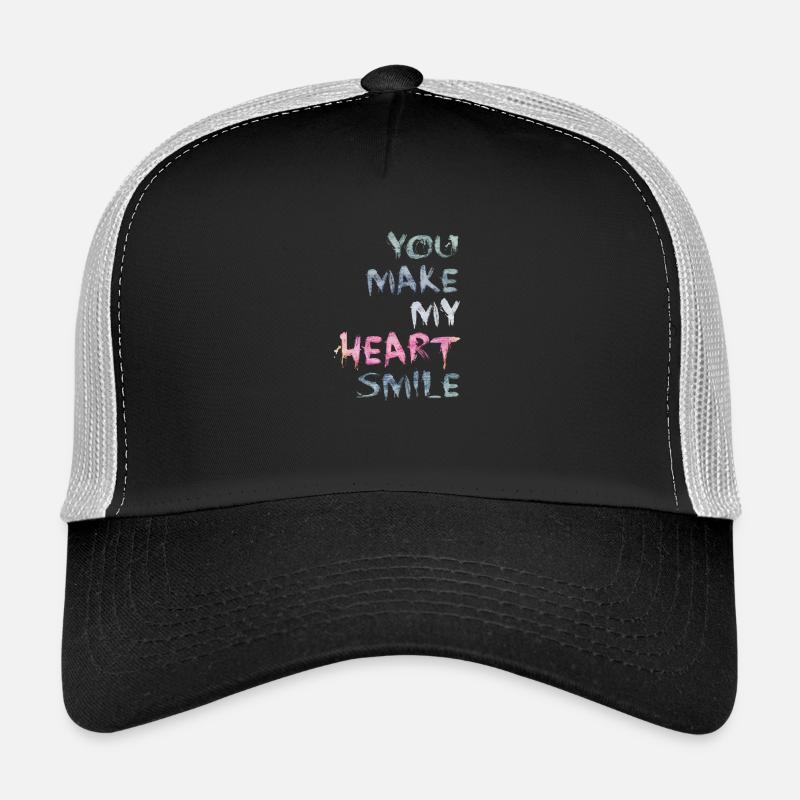 You make my heart smile Trucker Cap