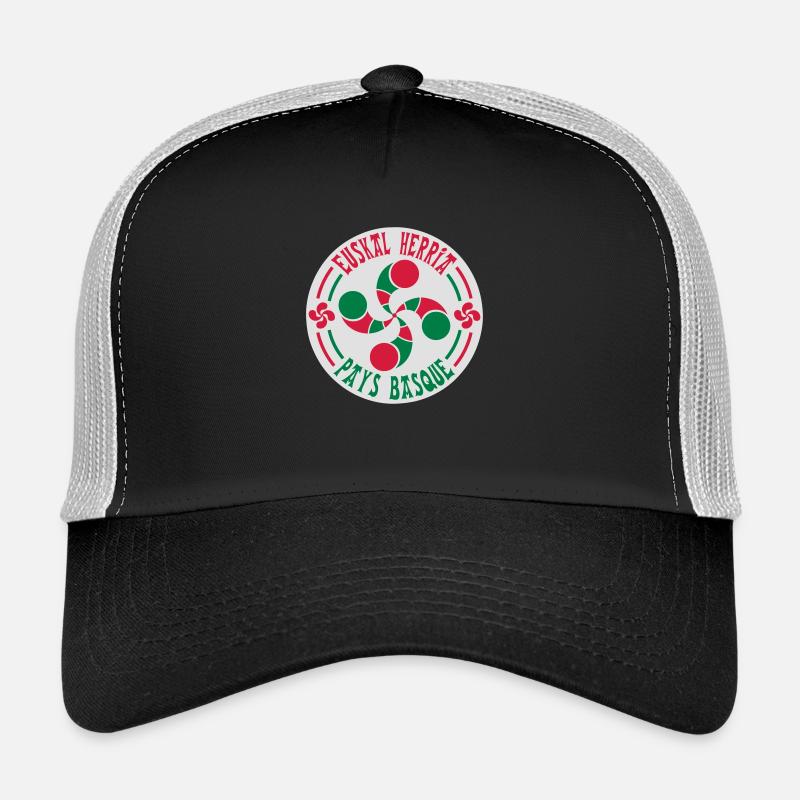 croix basque lauburu 59 Casquette trucker 