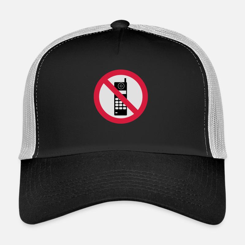 handy - Trucker Cap - Schwarz/Steingrau