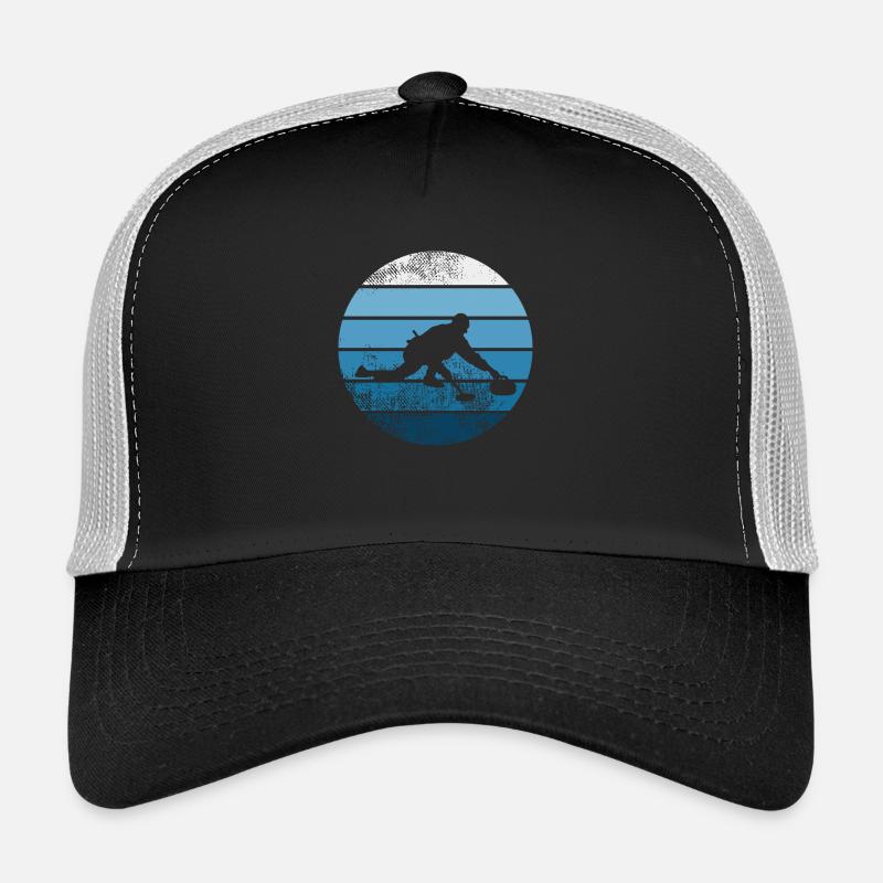 Curling Retro Curleur Hommes Casquette trucker 