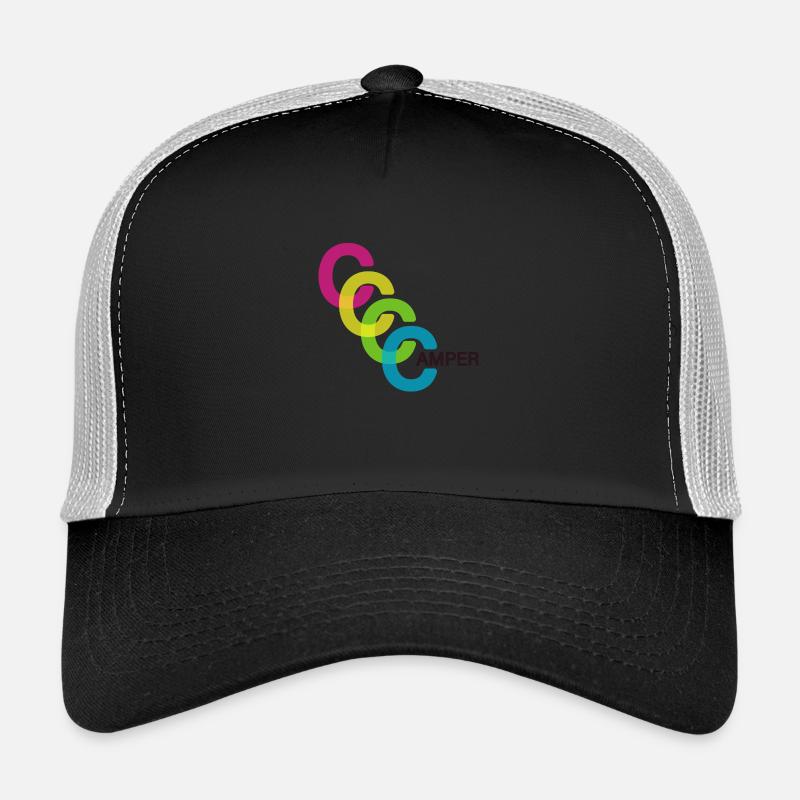 Camp - Trucker Cap - Schwarz/Steingrau