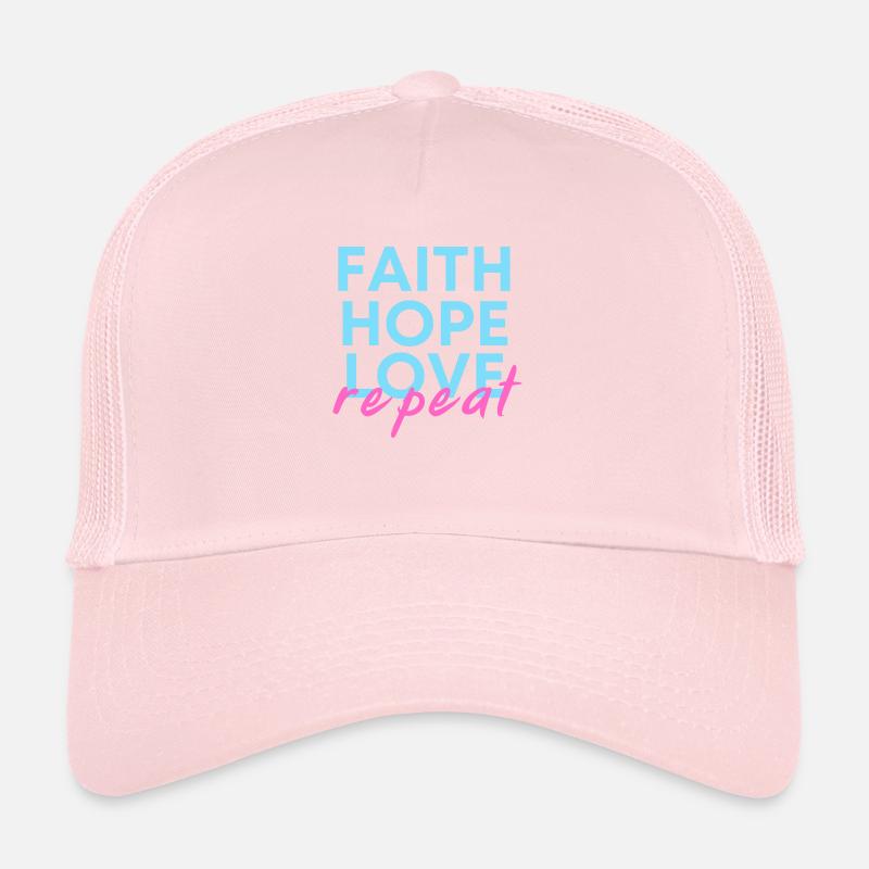 Faith Hope Love - Repeat Casquette trucker 