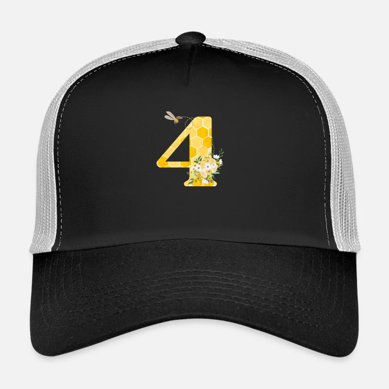 4e anniversaire abeille Casquette trucker 