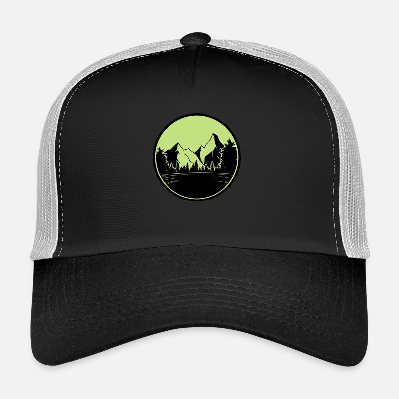 Mountains Nature Trucker Cap