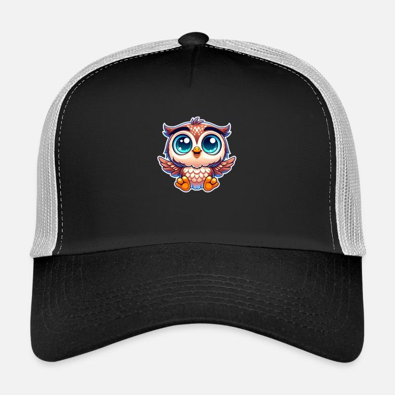 Emil Eule - Trucker Cap - Schwarz/Steingrau